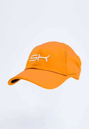 Unisex und Gender Tennis Cap, orange von SPORTKIND