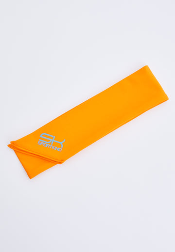 Unisex und Gender Tennis Stirnband / Schweißband, orange von SPORTKIND