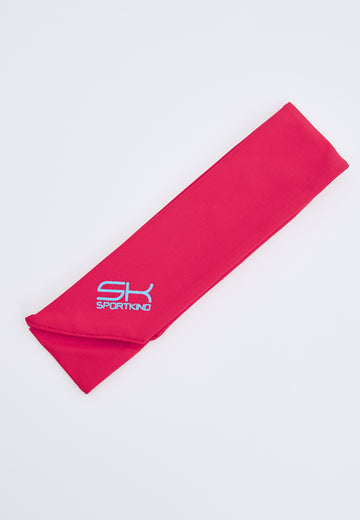 Unisex und Gender Tennis Stirnband / Schweißband, pink von SPORTKIND