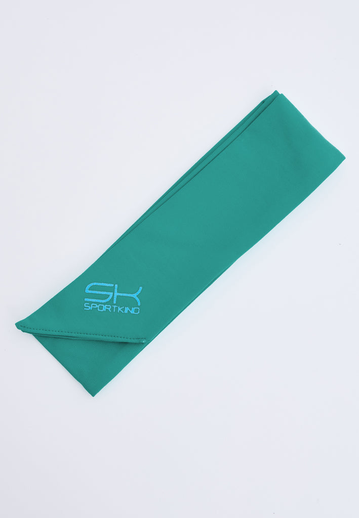 Unisex und Gender Tennis Stirnband / Schweißband, smaragd grün von SPORTKIND