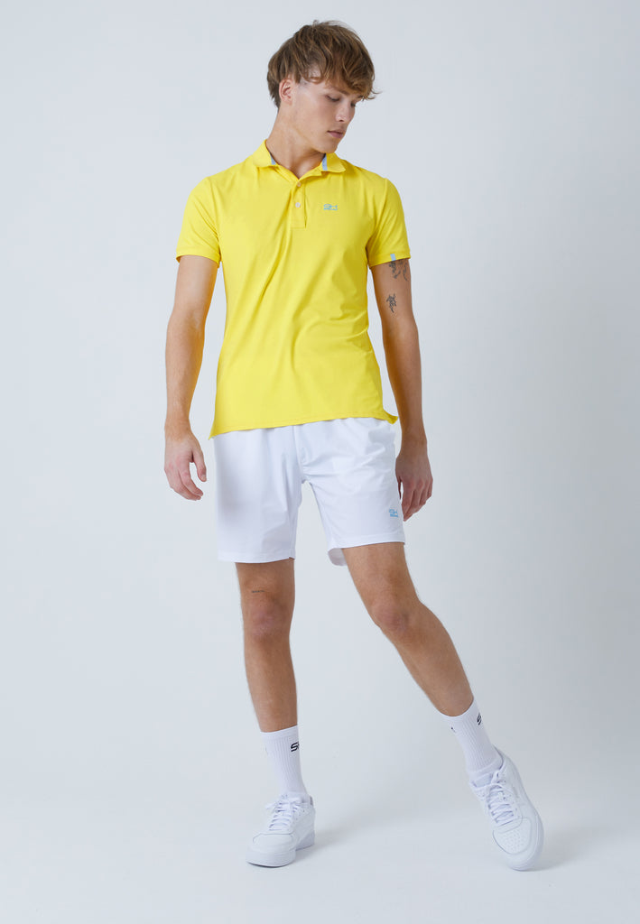 Jungen & Herren und Gender Tennis Poloshirt Herren & Jungen, gelb von SPORTKIND