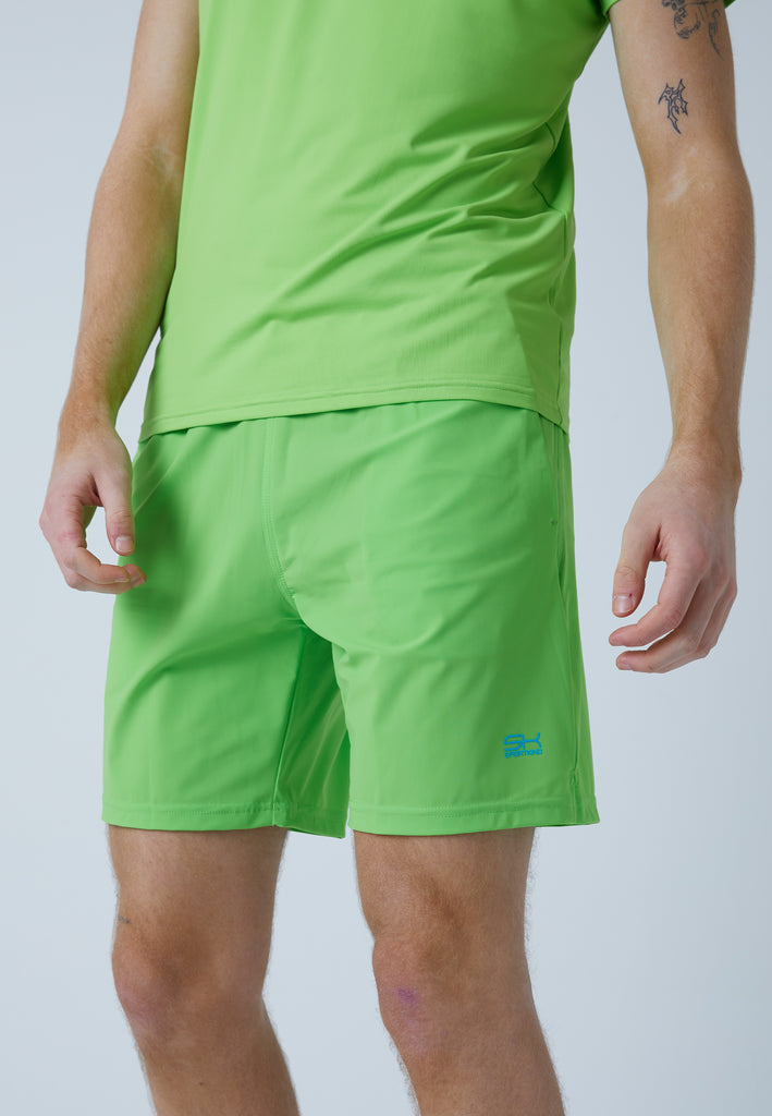 Jungen & Herren und Gender Tennis Shorts regular, hellgrün von SPORTKIND