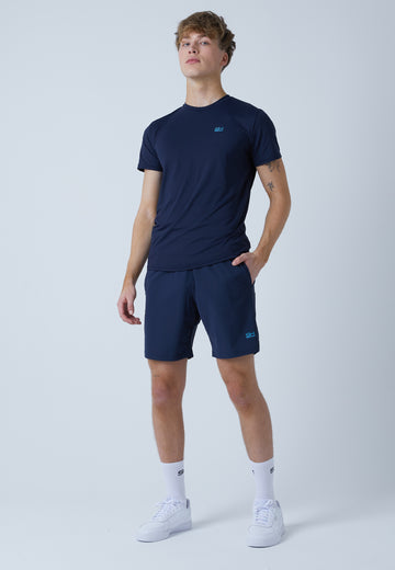 Jungen & Herren und Gender Tennis Shorts regular, navy blau von SPORTKIND