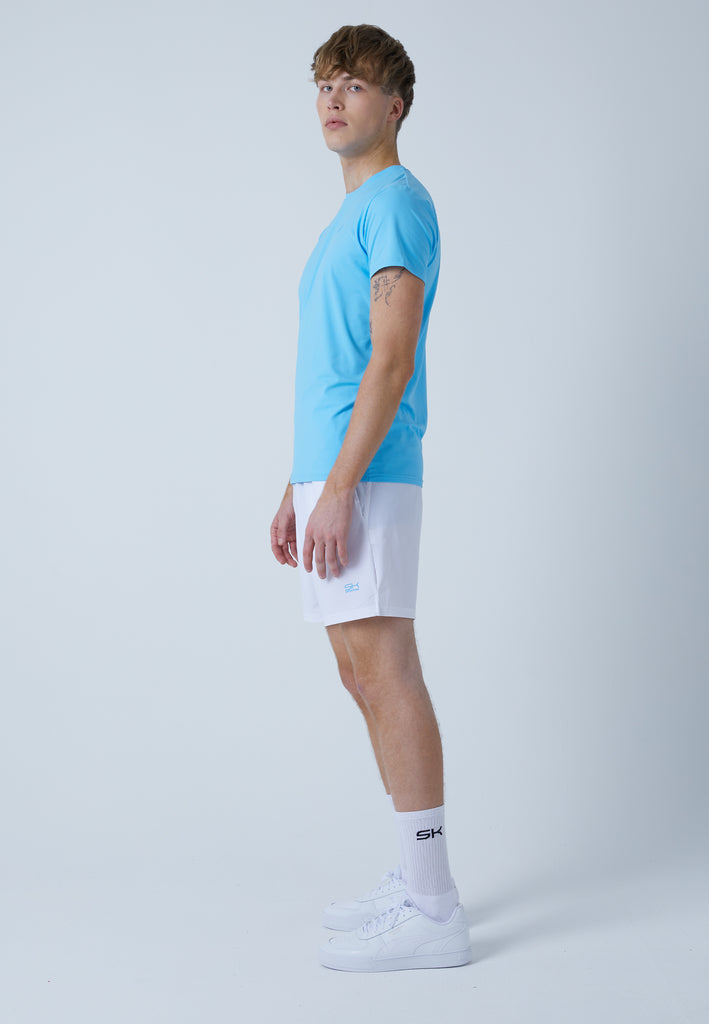 Jungen & Herren und Gender Tennis T-Shirt Rundhals, hellblau von SPORTKIND
