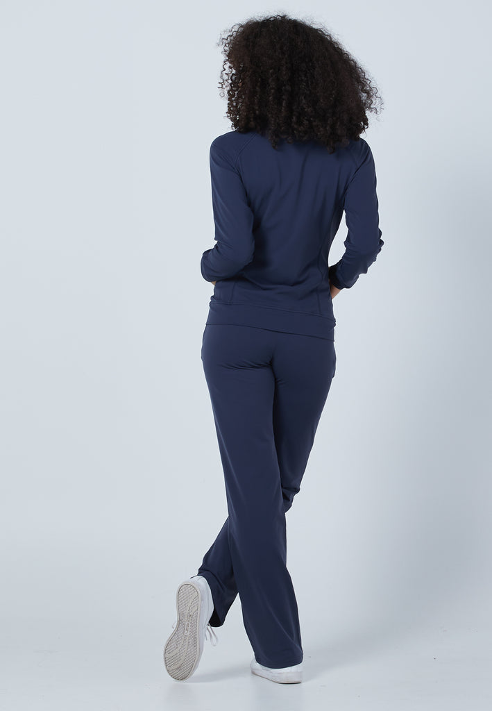 Mädchen & Damen und Gender Tennis Trainingsjacke, navy blau von SPORTKIND